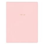 Day Designer Faux Leather Padfolio Blush Pink